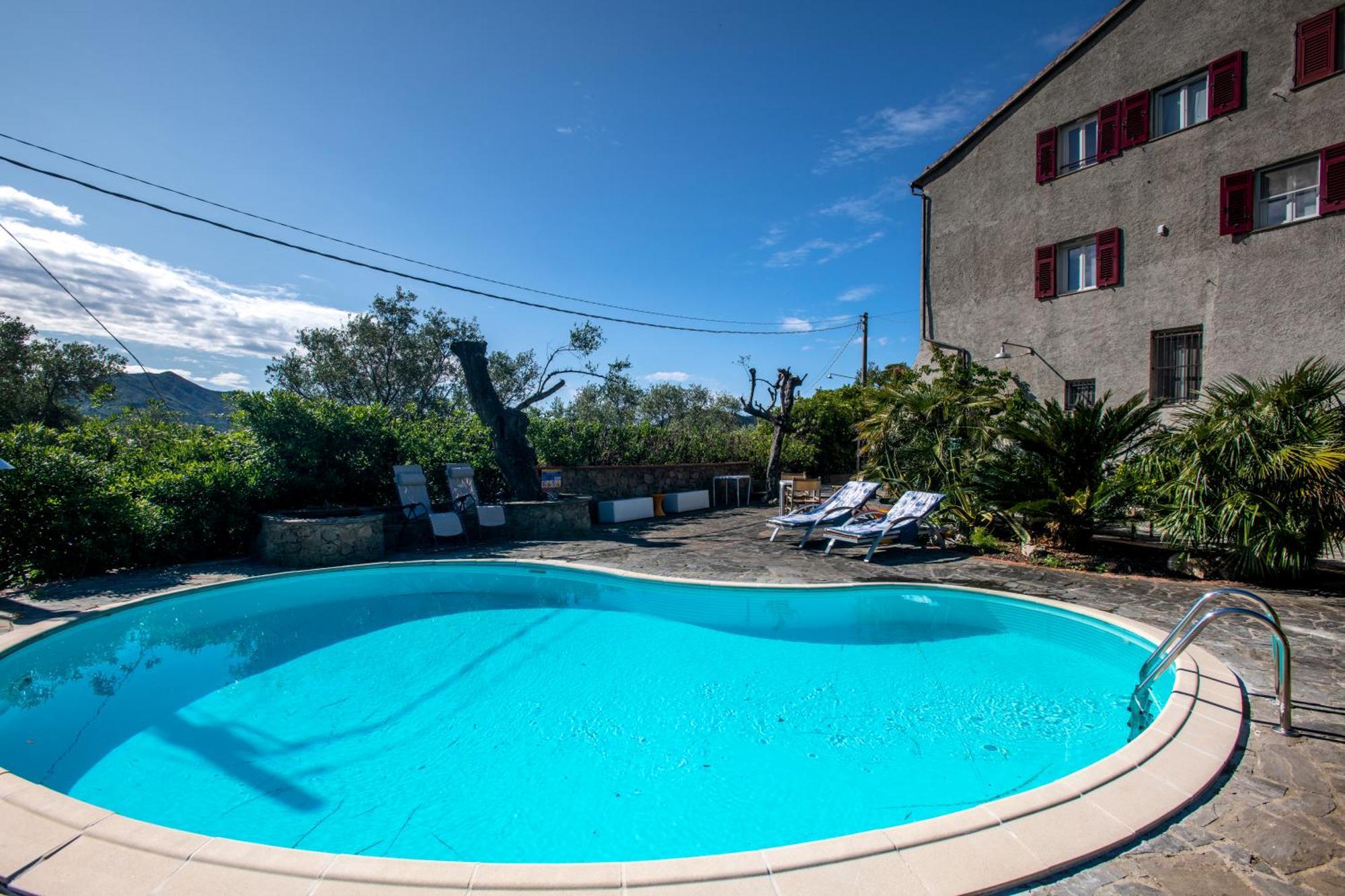 277 - Il Frantoio Della Marchesa - Giardino E Piscina Nel Verde Di Sestri Levante Exteriör bild