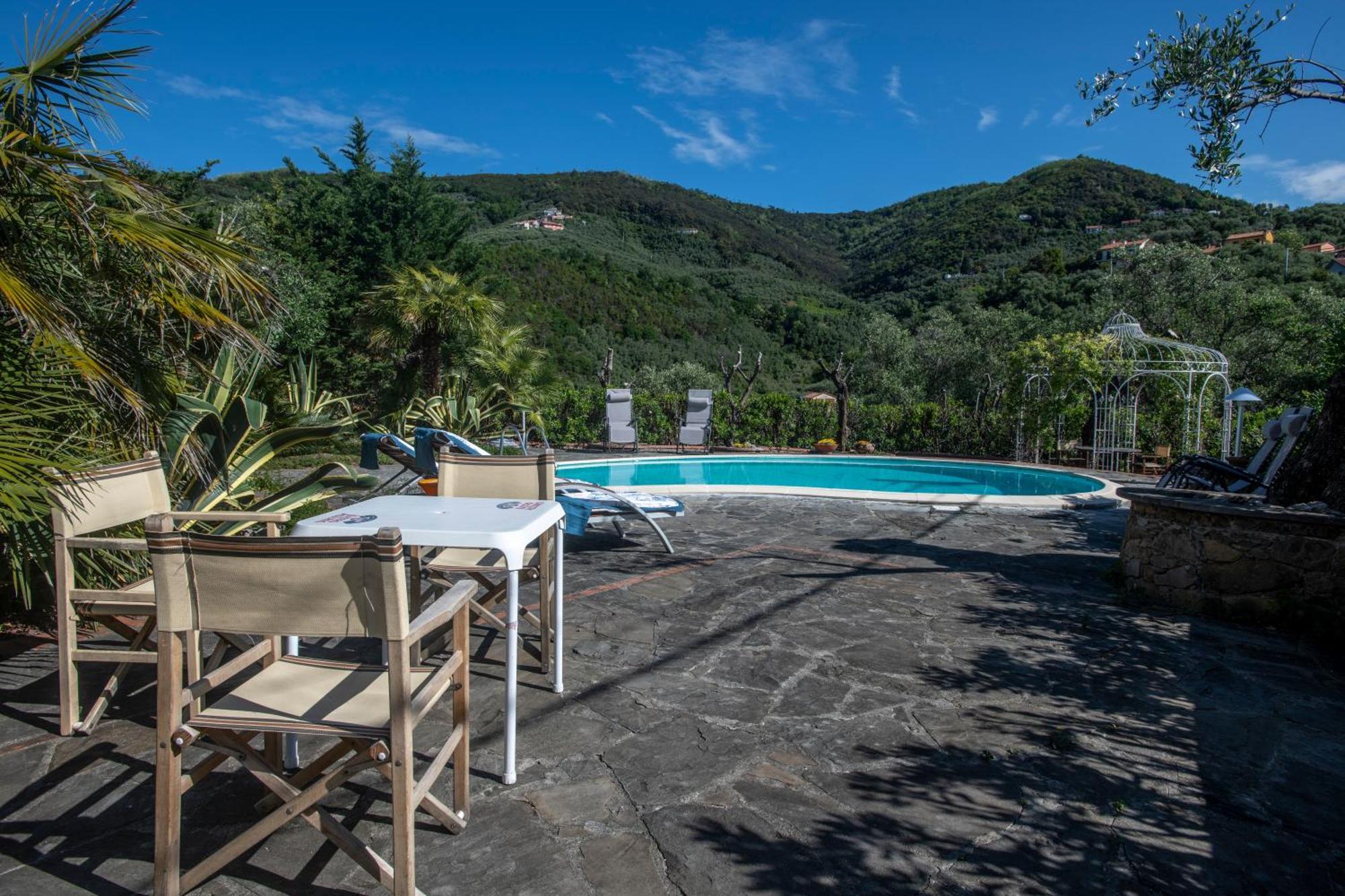 277 - Il Frantoio Della Marchesa - Giardino E Piscina Nel Verde Di Sestri Levante Exteriör bild