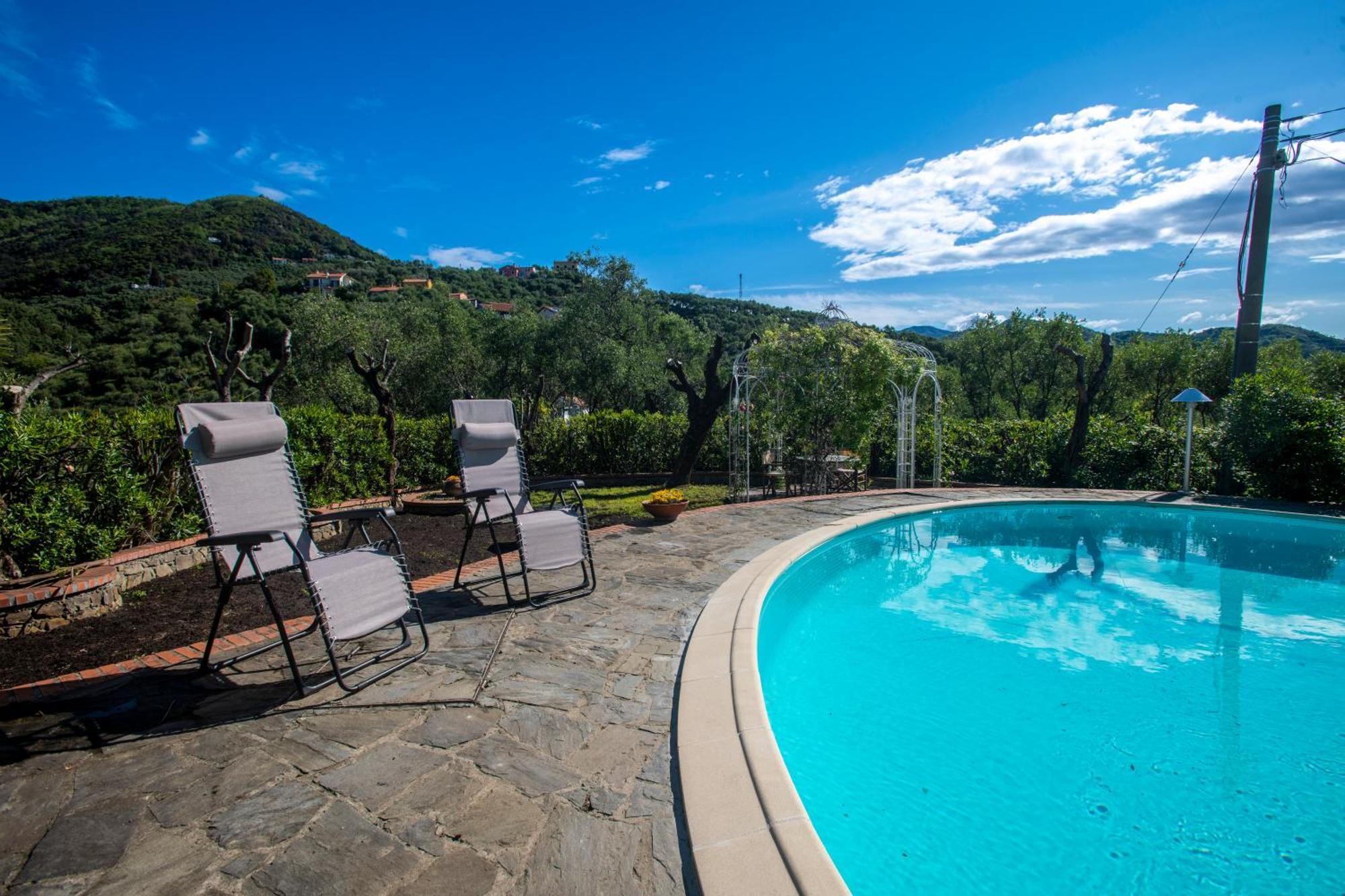277 - Il Frantoio Della Marchesa - Giardino E Piscina Nel Verde Di Sestri Levante Exteriör bild