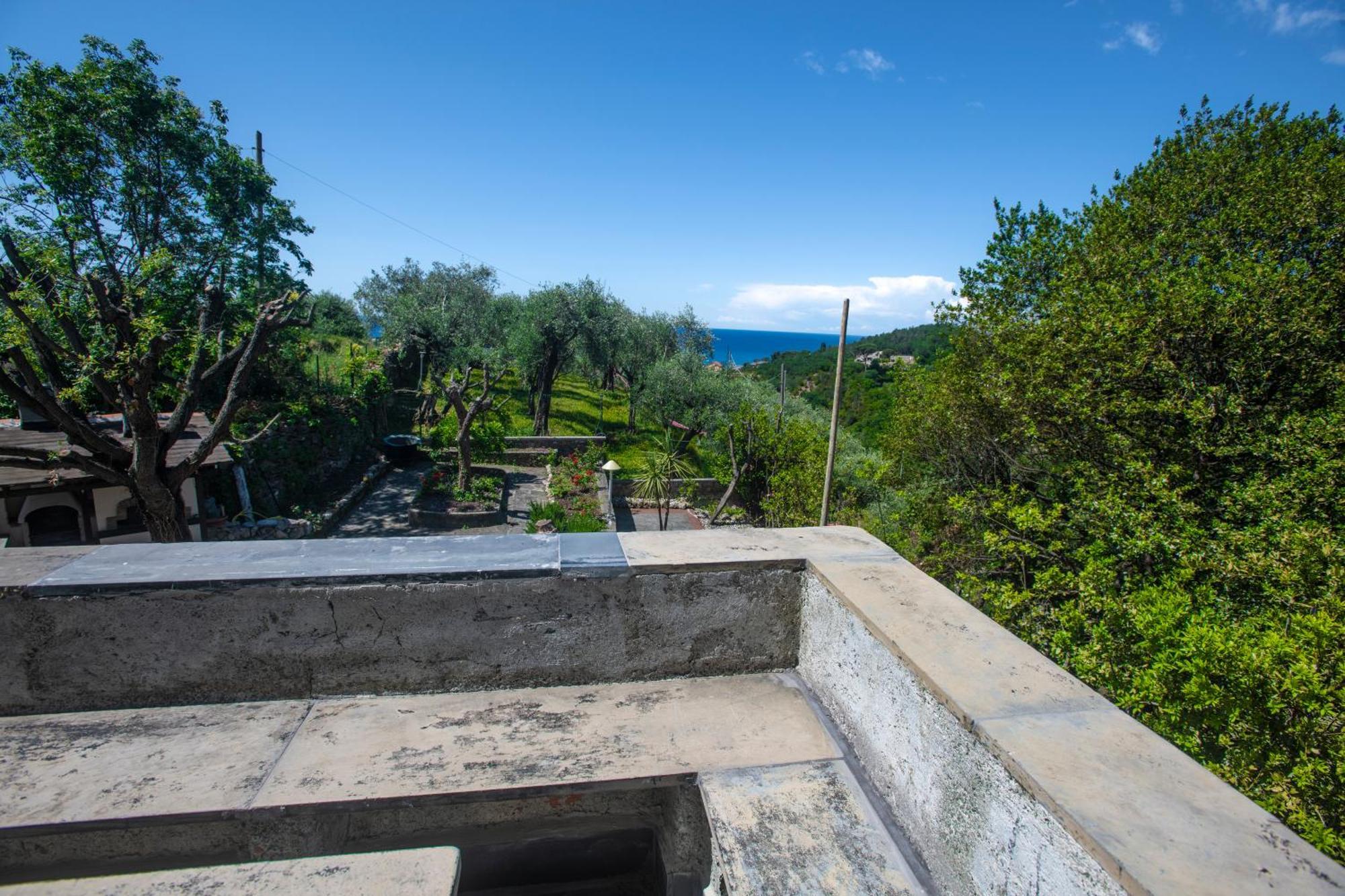 277 - Il Frantoio Della Marchesa - Giardino E Piscina Nel Verde Di Sestri Levante Exteriör bild