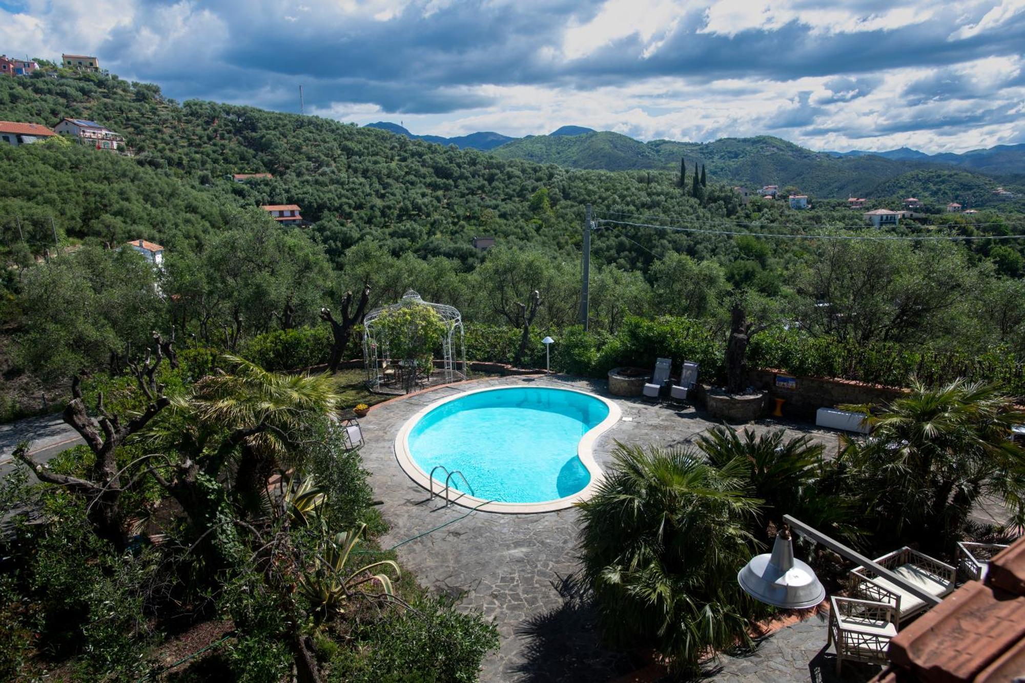 277 - Il Frantoio Della Marchesa - Giardino E Piscina Nel Verde Di Sestri Levante Exteriör bild