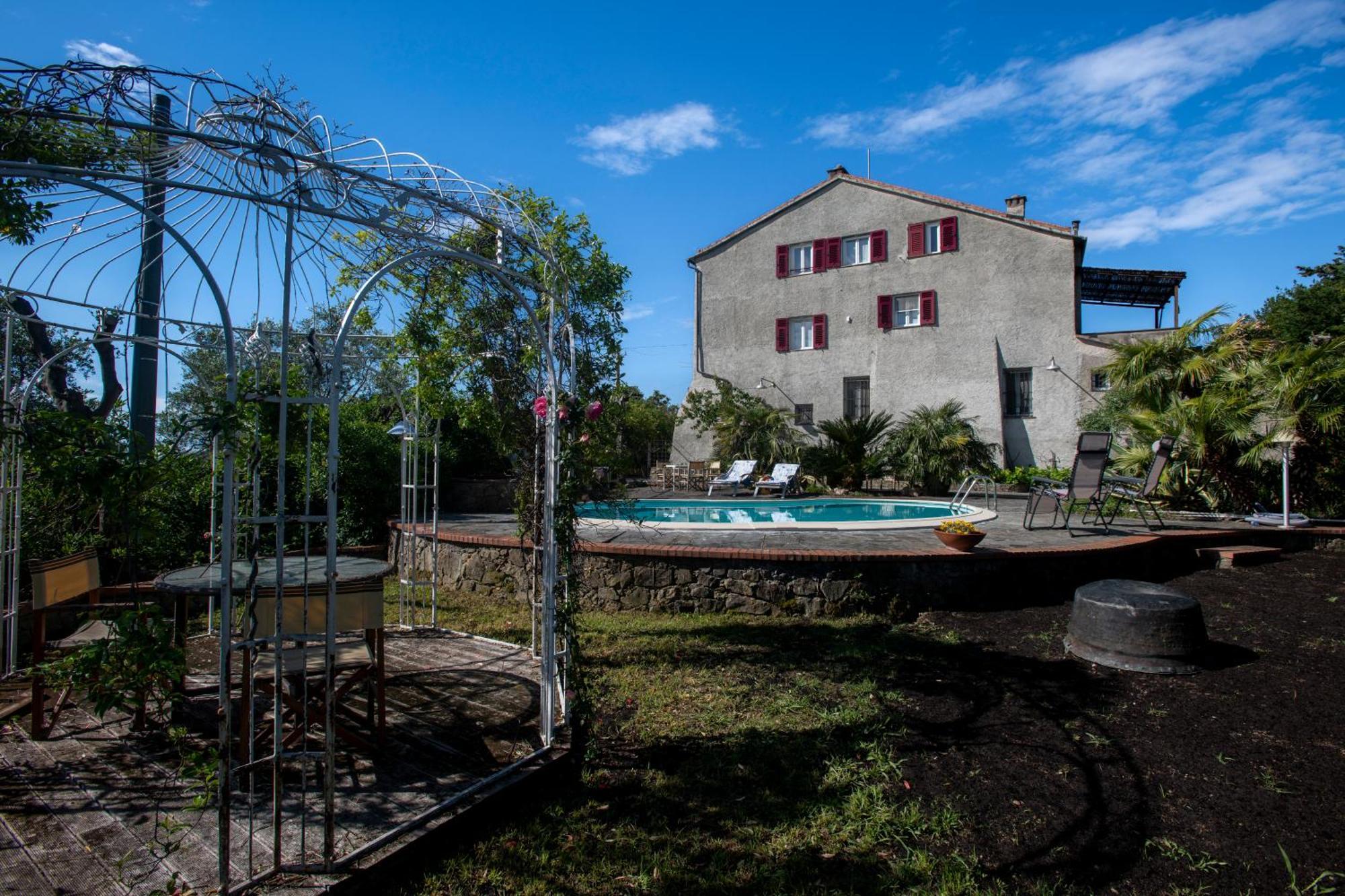 277 - Il Frantoio Della Marchesa - Giardino E Piscina Nel Verde Di Sestri Levante Exteriör bild