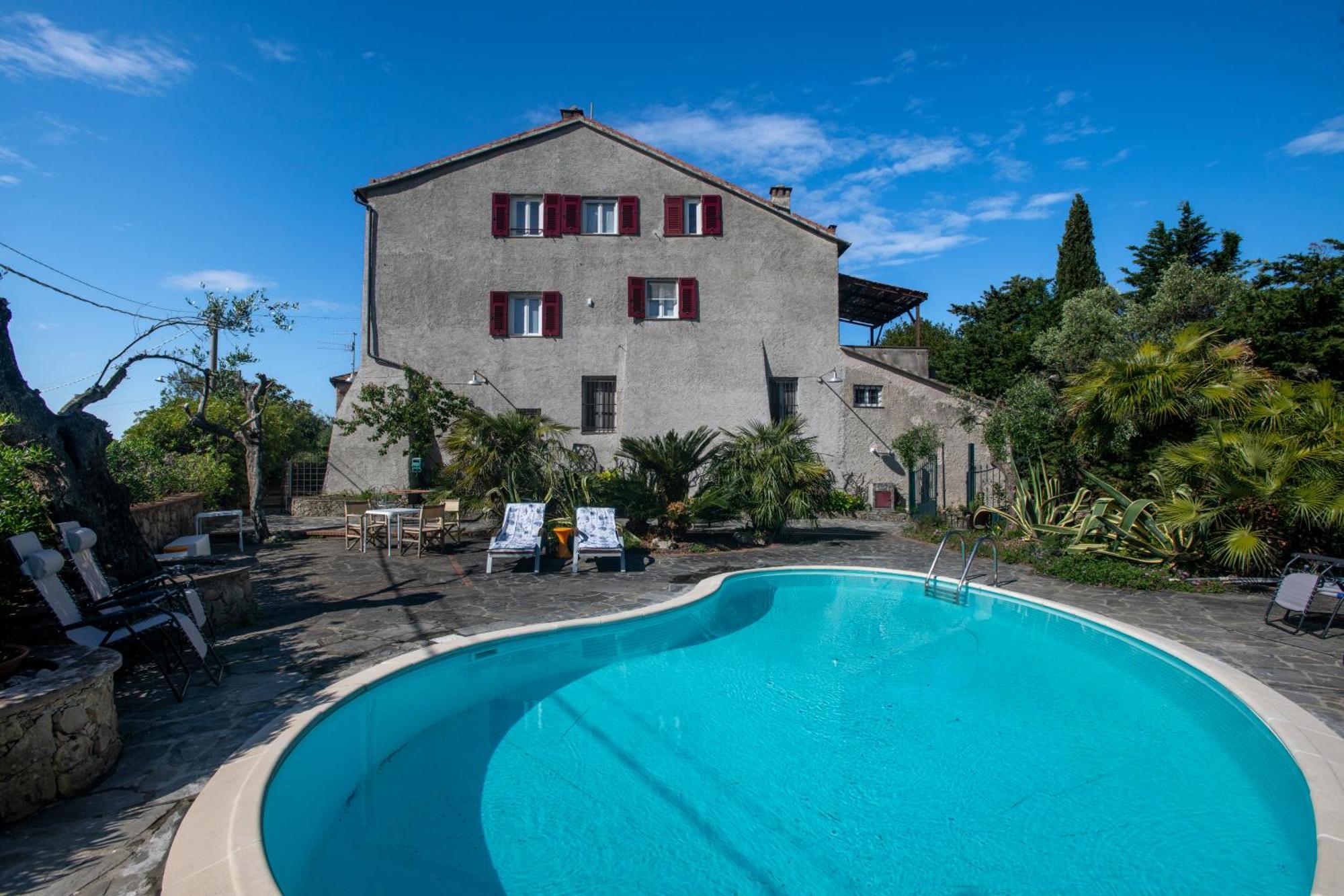 277 - Il Frantoio Della Marchesa - Giardino E Piscina Nel Verde Di Sestri Levante Exteriör bild