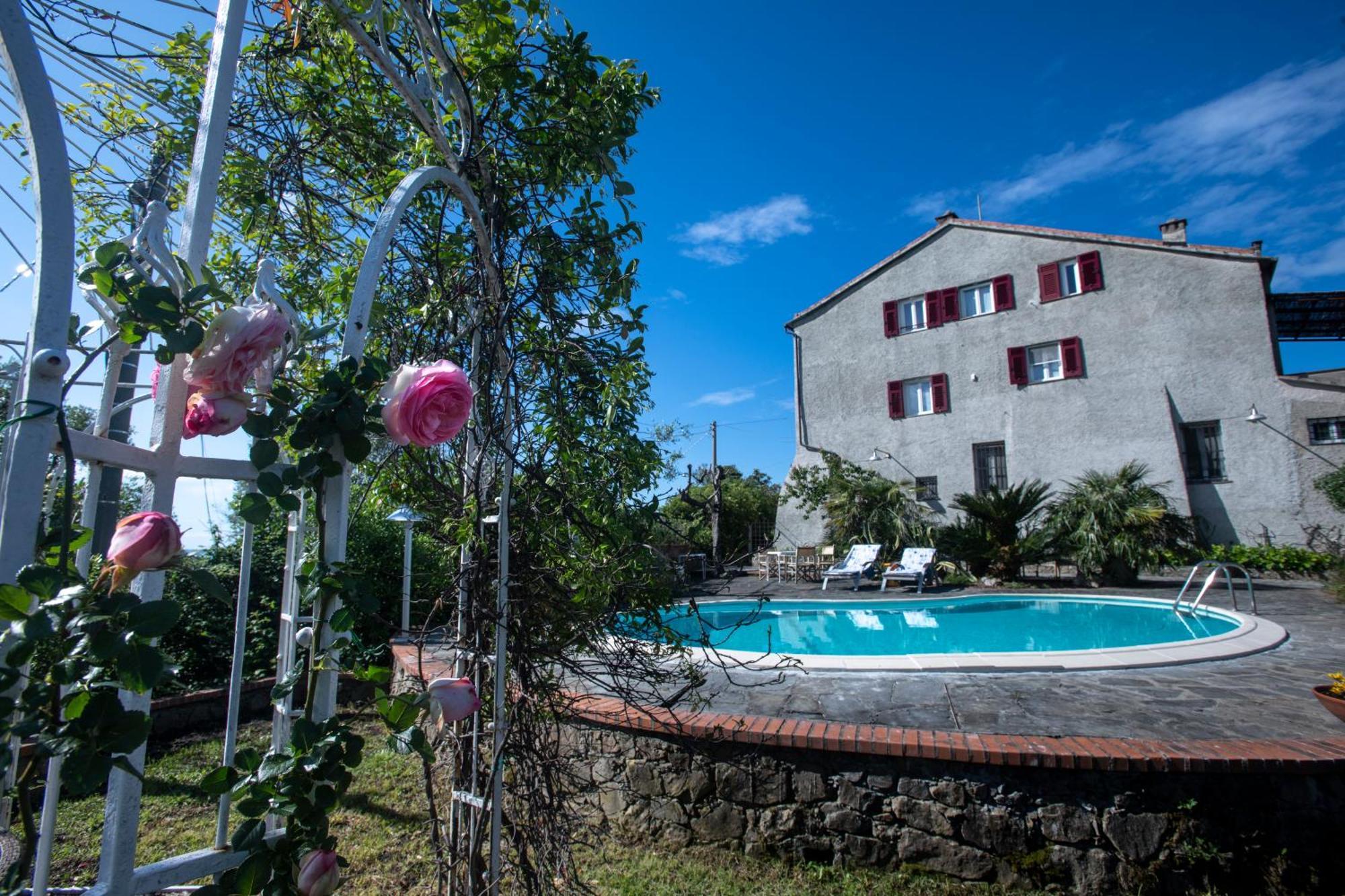 277 - Il Frantoio Della Marchesa - Giardino E Piscina Nel Verde Di Sestri Levante Exteriör bild