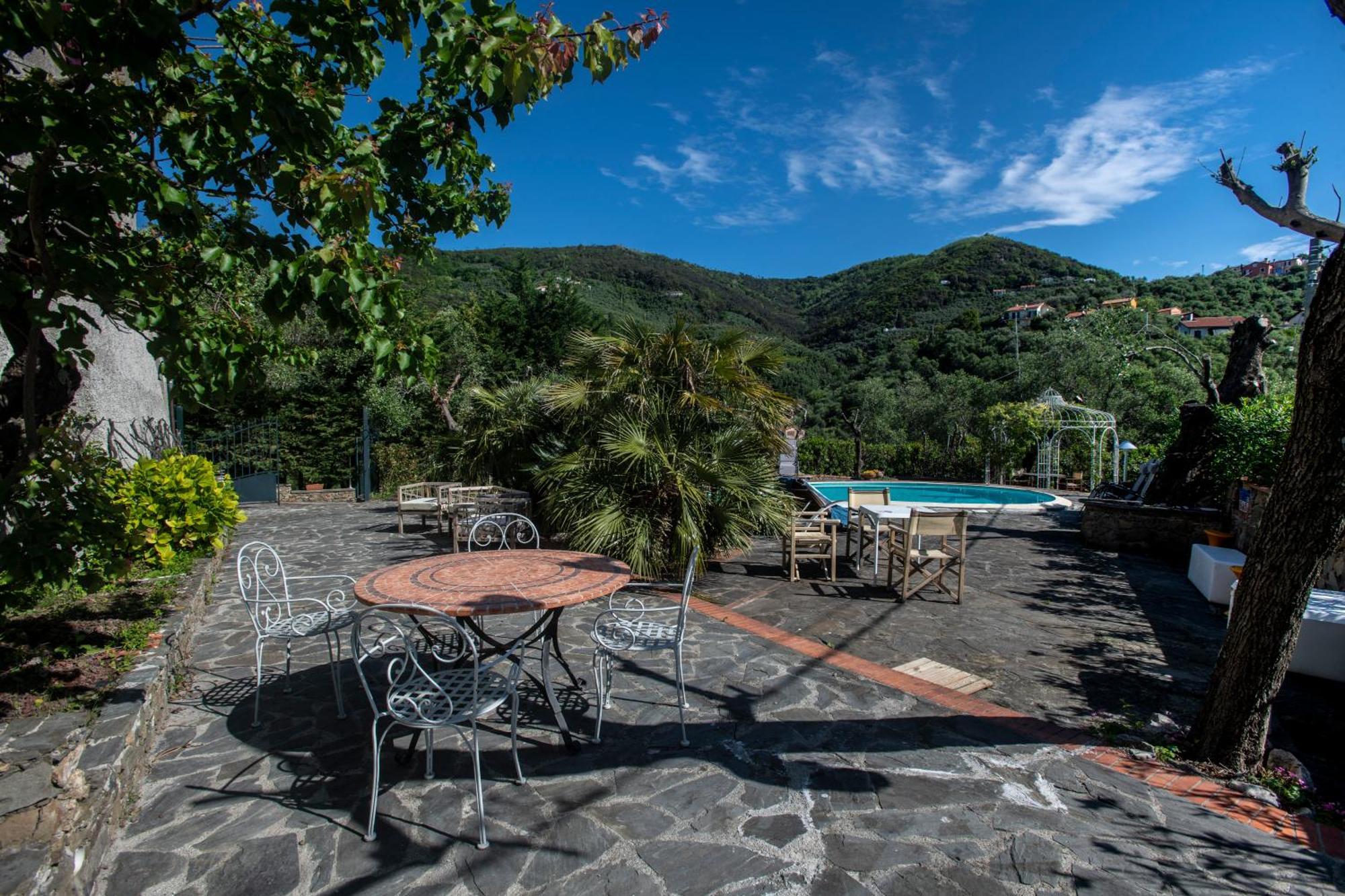 277 - Il Frantoio Della Marchesa - Giardino E Piscina Nel Verde Di Sestri Levante Exteriör bild